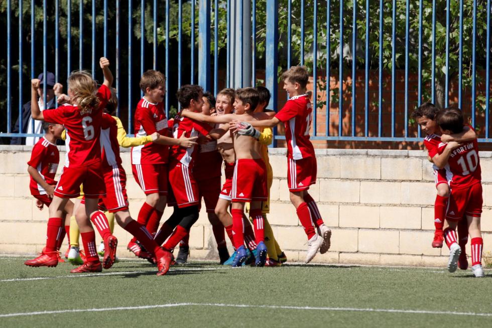 Final. Aragón Benjamín. Amistad vs. Stadium Casablanca.