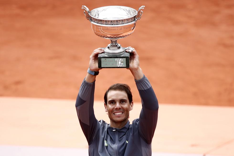 Rafa Nadal tras ganar su duodécimo Roland Garros