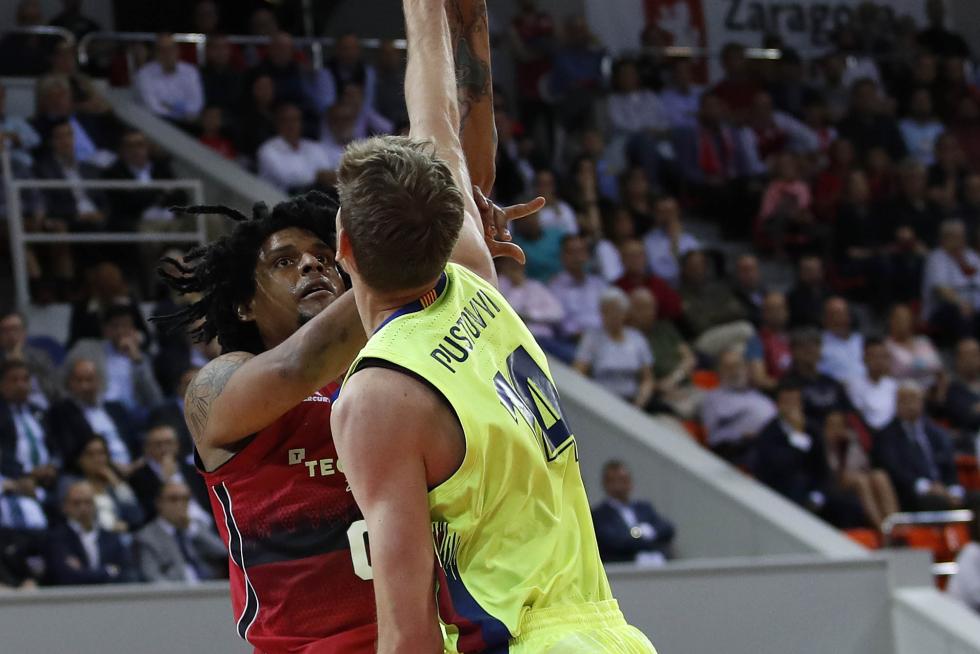 Partido Tecnyconta Zaragoza- Barcelona