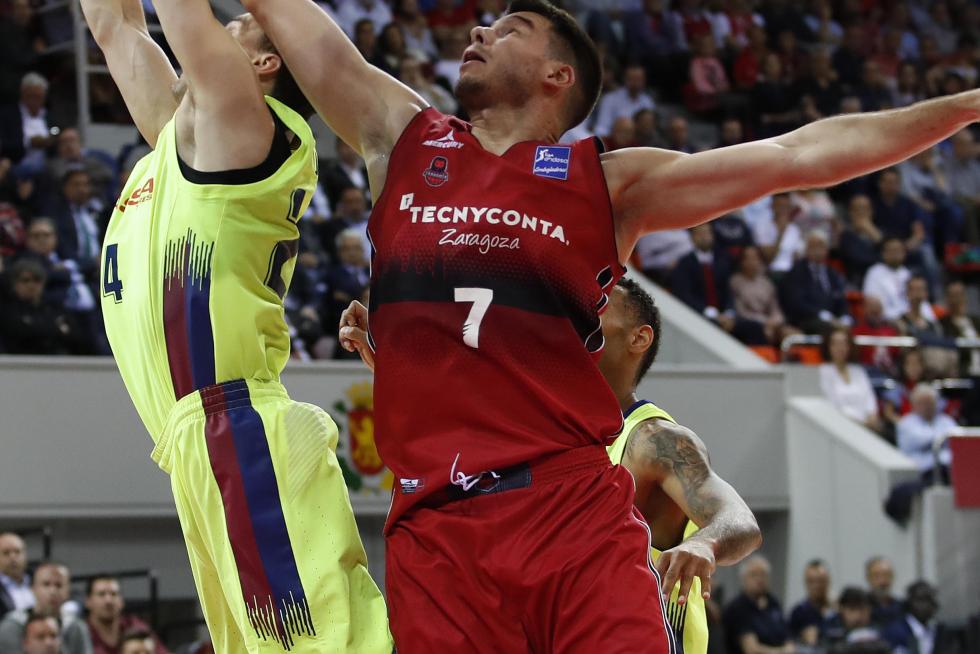 Partido Tecnyconta Zaragoza- Barcelona