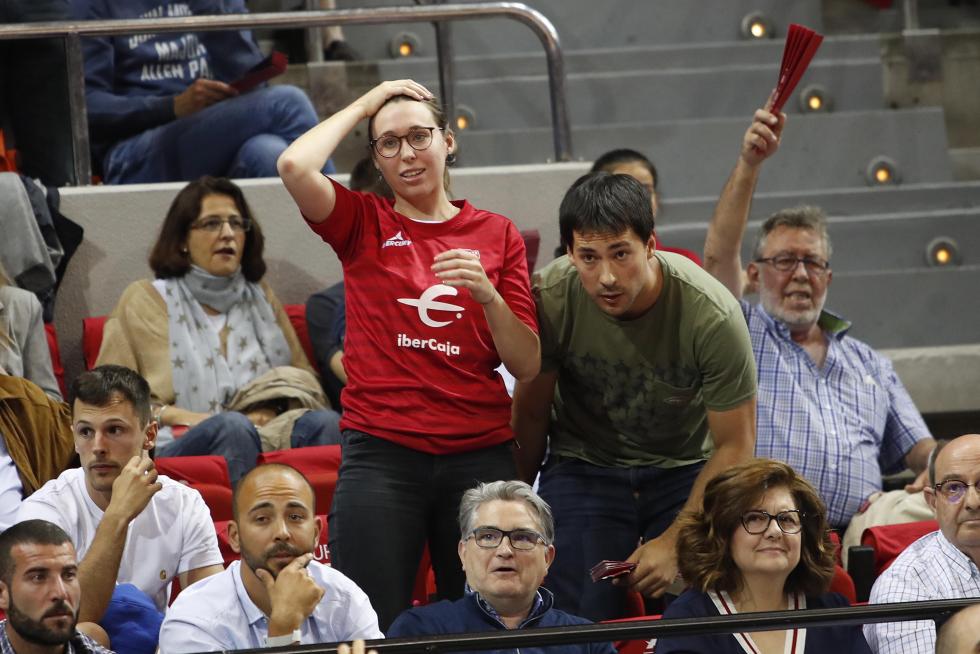 Encuentro disputado este martes en el pabellón Príncipe Felipe.
