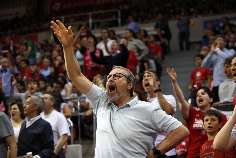 Encuentro disputado este martes en el pabellón Príncipe Felipe.