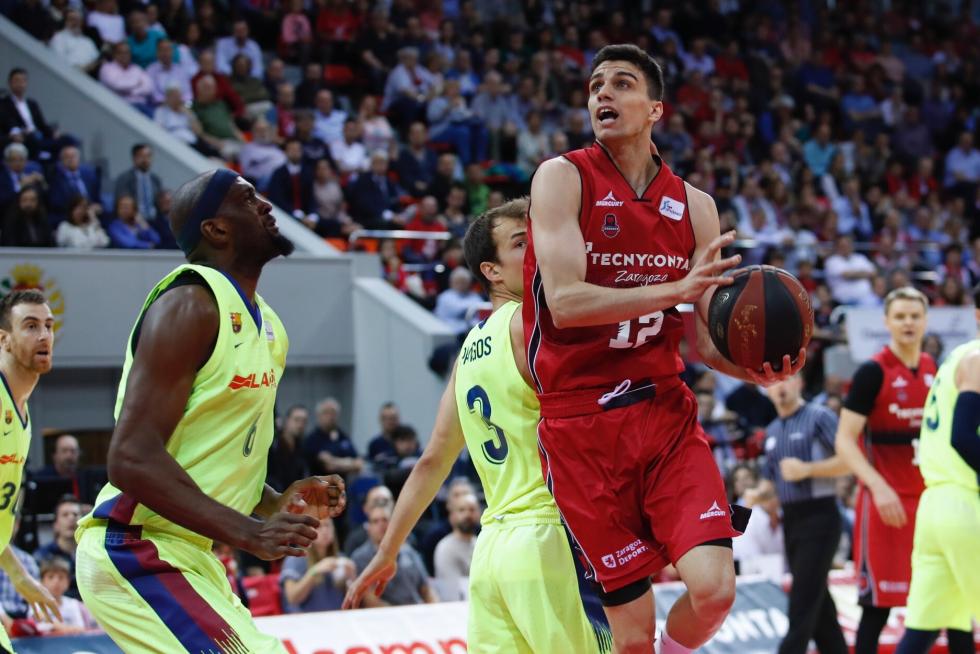 Partido Tecnyconta Zaragoza- Barcelona