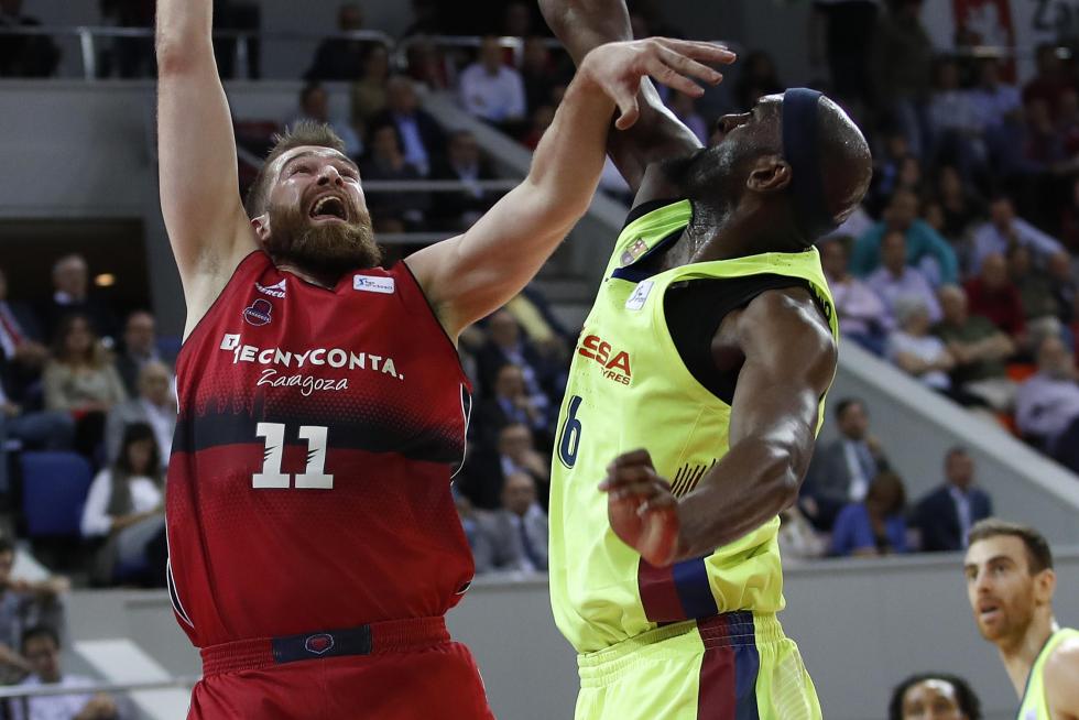 Partido Tecnyconta Zaragoza- Barcelona