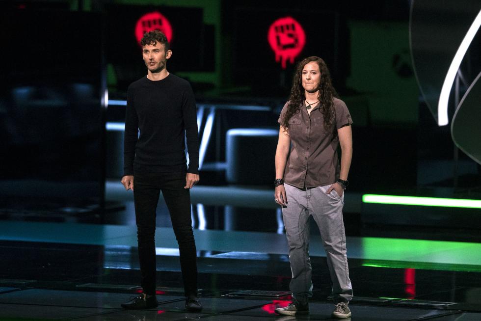 Los Angeles (United States), 09/06/2019.- 'Forza Motorsport' creative director Ralph Fulton delivers a speech on stage during the Microsoft Microsoft Xbox 2019 Briefing at the Microsoft Theater in Los Angeles, California, USA, 09 June 2019. This event occured ahead of the Electronic Entertainment Expo (E3) which runs from 11 to 13 June 2019. (Estados Unidos) EFE/EPA/ETIENNE LAURENT Microsoft XBox 2019 briefing in Los Angeles