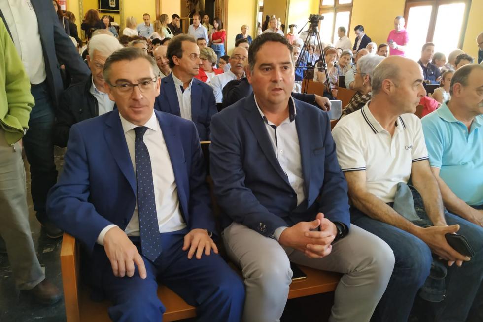 Beamonte, en la investidura de José Luis Arrechea como alcalde de Tarazona.