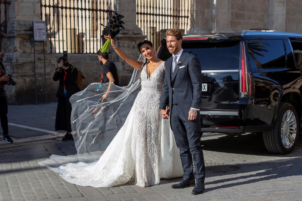 Boda de Sergio Ramos y Pilar Rubio.