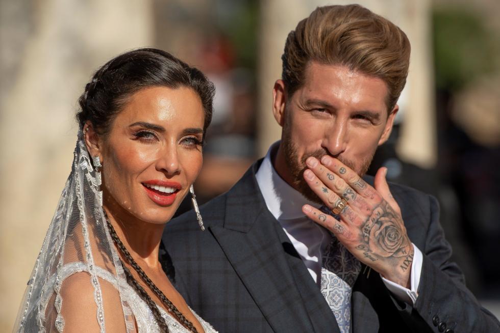 Boda de Sergio Ramos y Pilar Rubio.