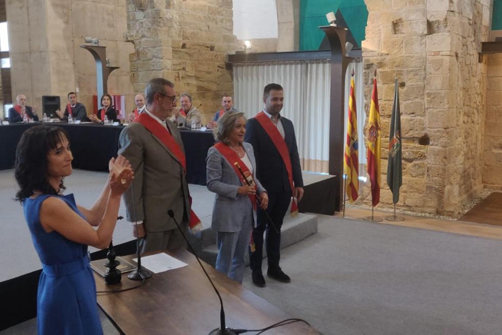 Carmen Costa, del PP, elegida alcaldesa de la ciudad de Fraga.