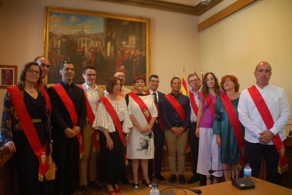 Constitución del Ayuntamiento de Caspe.
