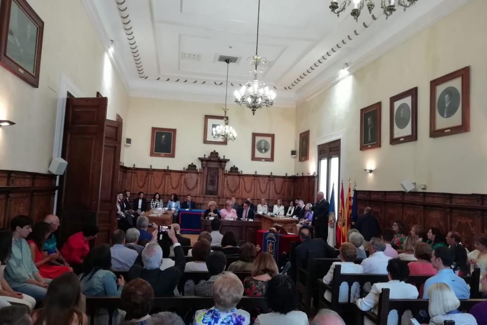 Investidura en el Ayuntamiento de Calatayud.