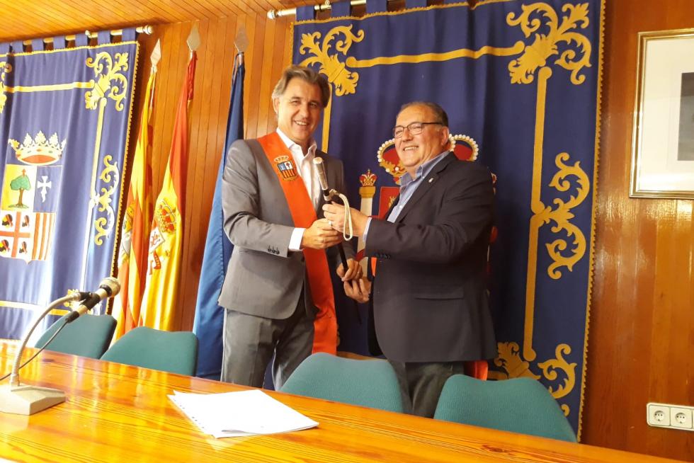 Joaquín Moreno, alcalde de Utrillas.
