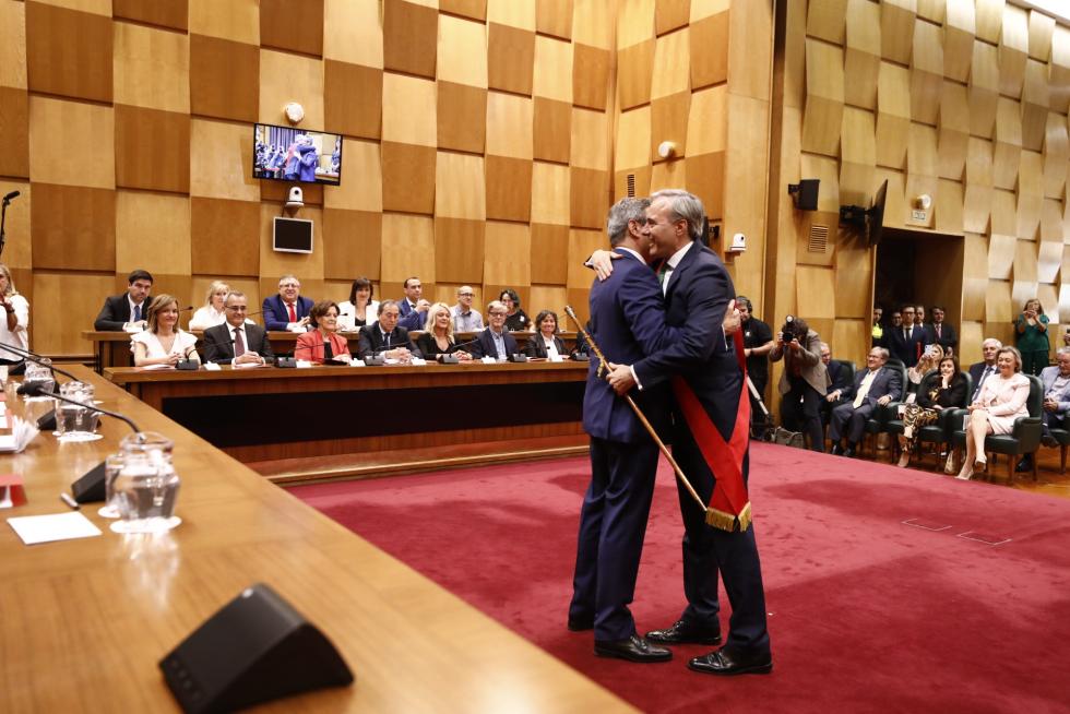 Jorge Azcón, alcalde de Zaragoza.