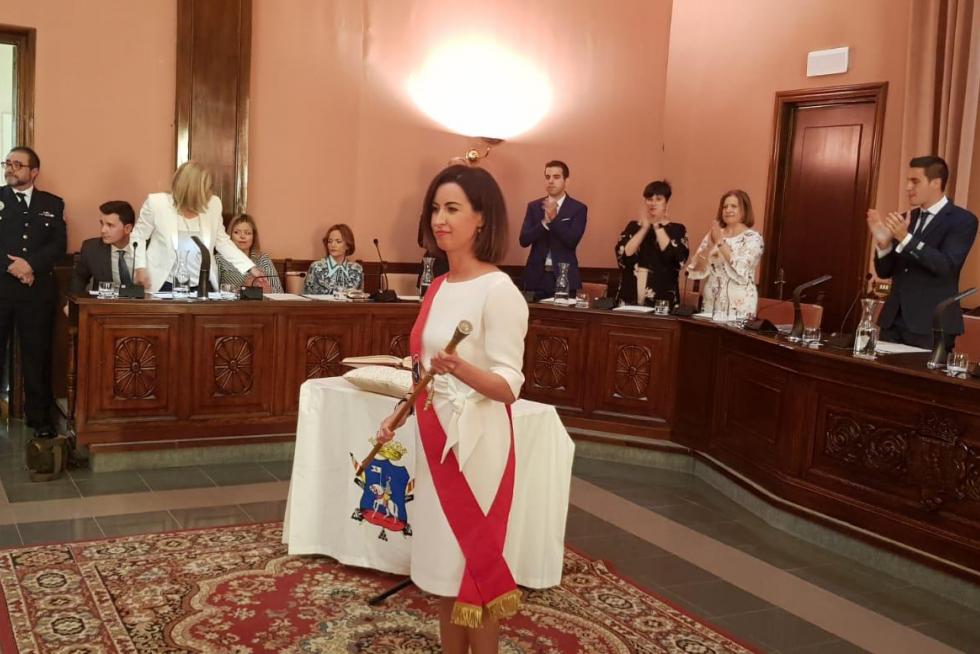 La socialista Teresa Ladrero, una legislatura más como alcaldesa de Ejea de los Caballeros.