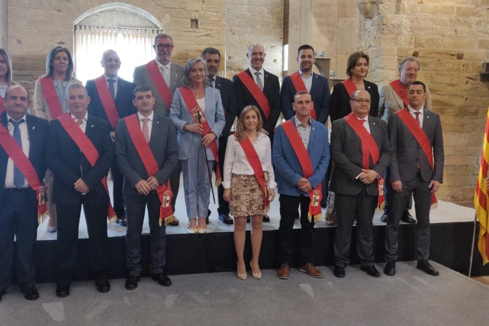 Nueva corporación del Ayuntamiento de Fraga