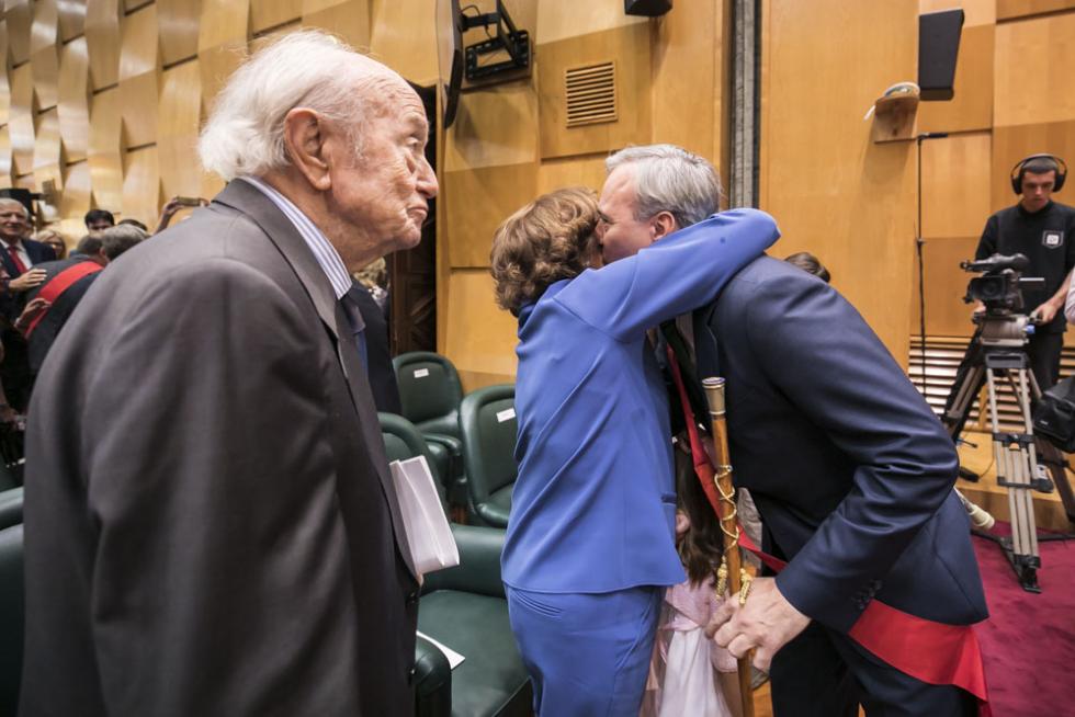 Imágenes del pleno de investidura en Zaragoza 2019