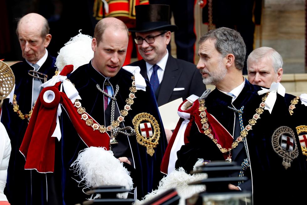 Felipe VI ya es caballero de la Orden de la Jarretera.
