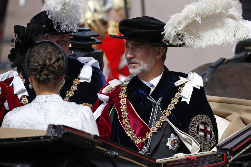 Felipe VI ya es caballero de la Orden de la Jarretera.