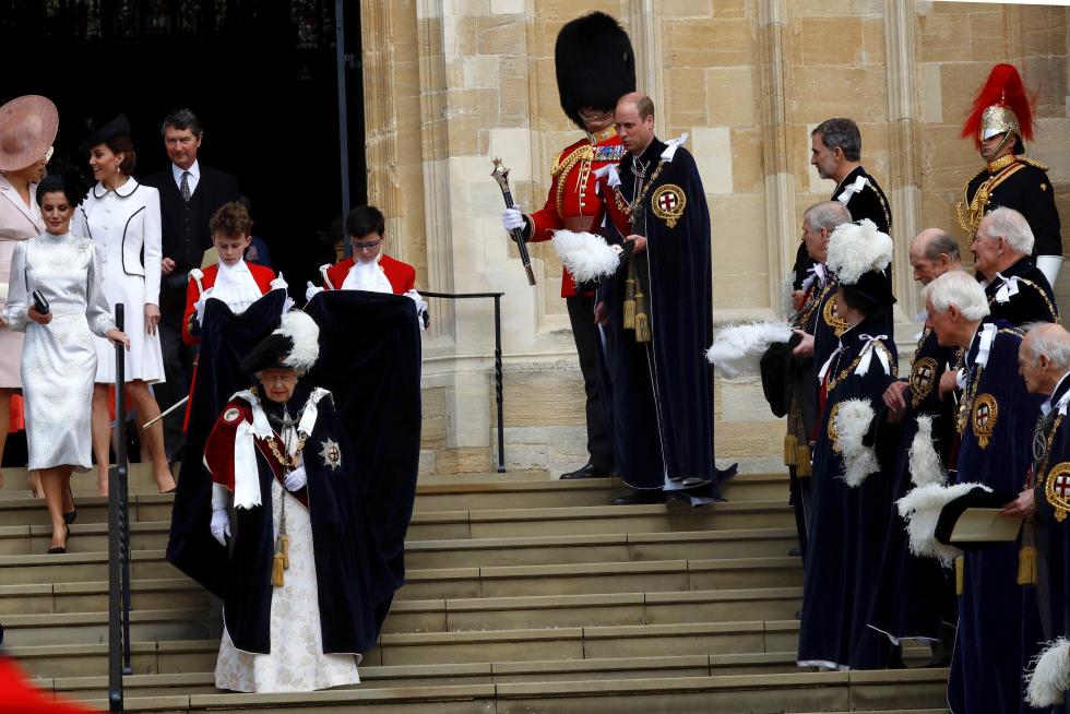 Felipe VI ya es caballero de la Orden de la Jarretera.