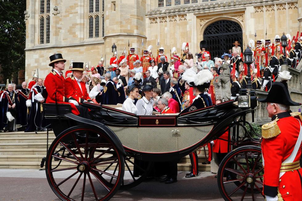 Felipe VI ya es caballero de la Orden de la Jarretera.