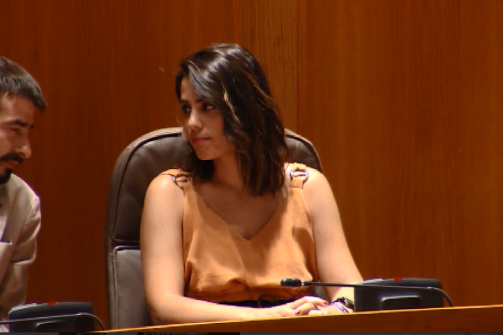 Itxaso Cabrera candidata secretaría Cortes de Aragón