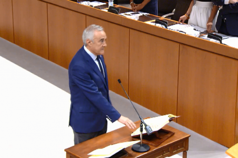 Constitución de las Cortes Aragón en la X legislatura