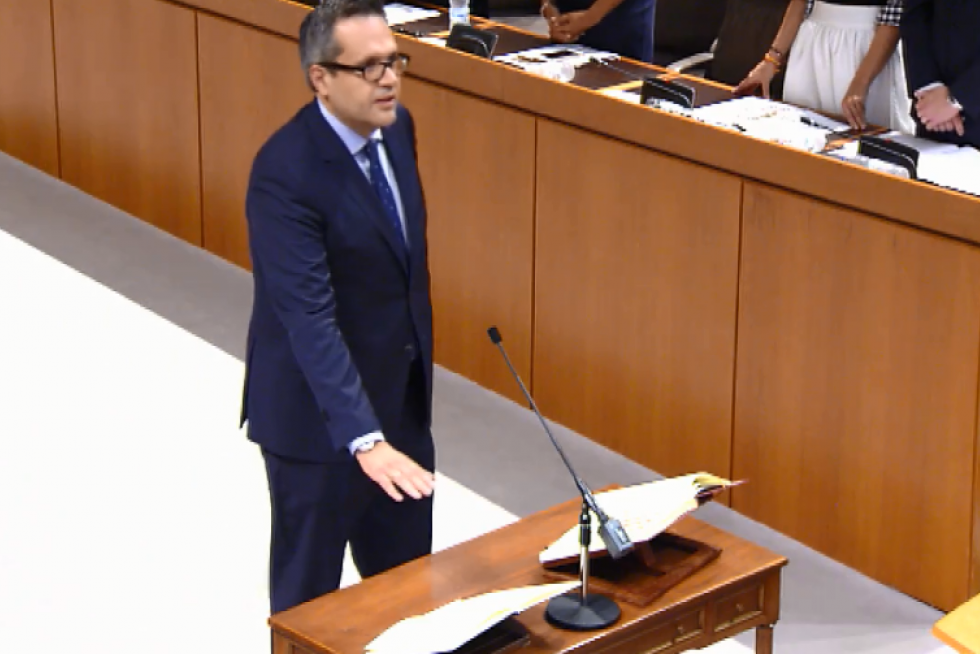 Constitución de las Cortes Aragón en la X legislatura