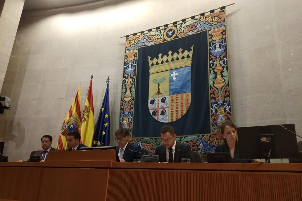 Constitución de las Cortes Aragón en la X legislatura