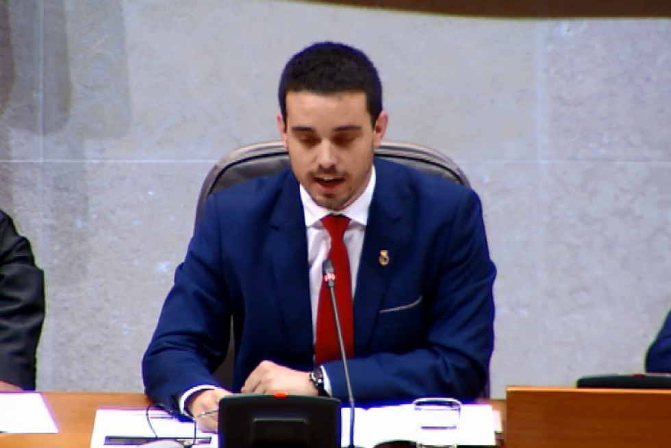 Sesión constitutiva de las Cortes de Aragón en la X legislatura