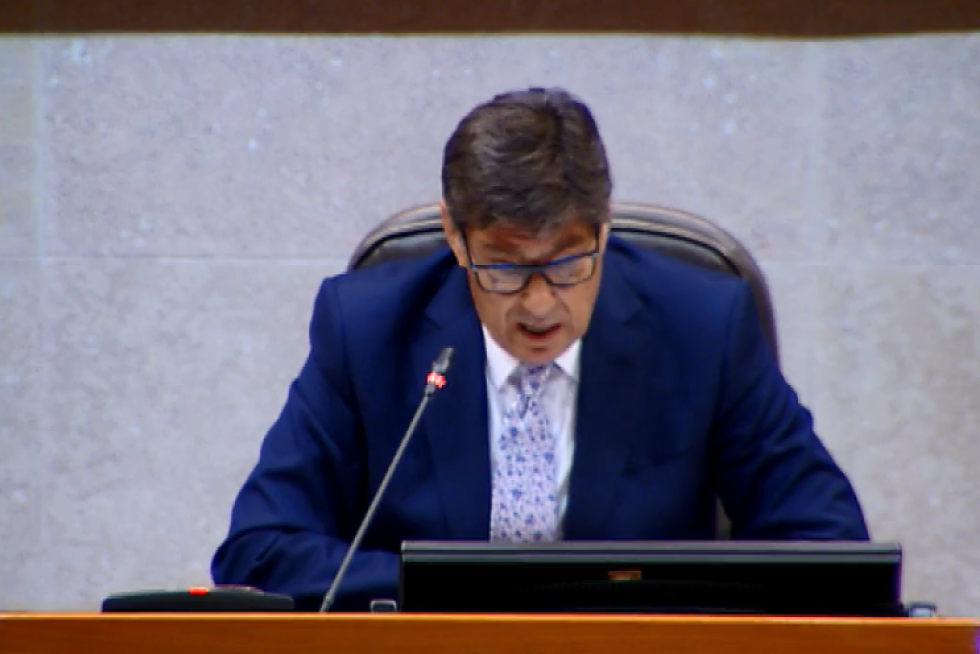 Sesión constitutiva de las Cortes de Aragón en la X legislatura
