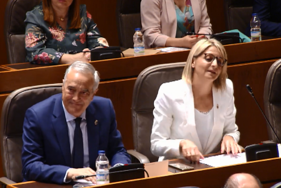 Sesión constitutiva de las Cortes de Aragón en la X legislatura