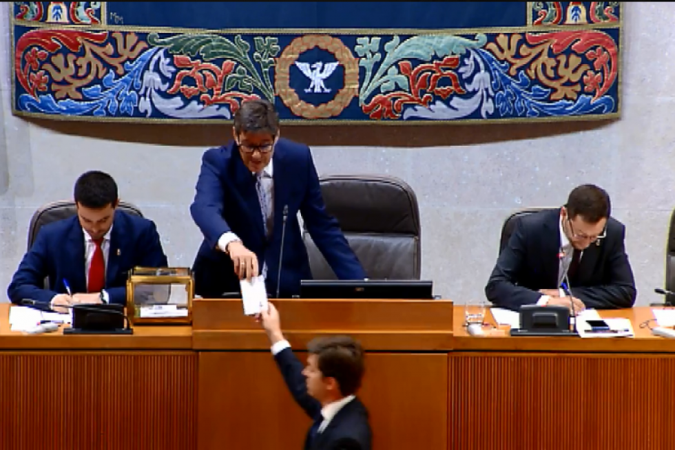 Sesión constitutiva de las Cortes de Aragón en la X legislatura