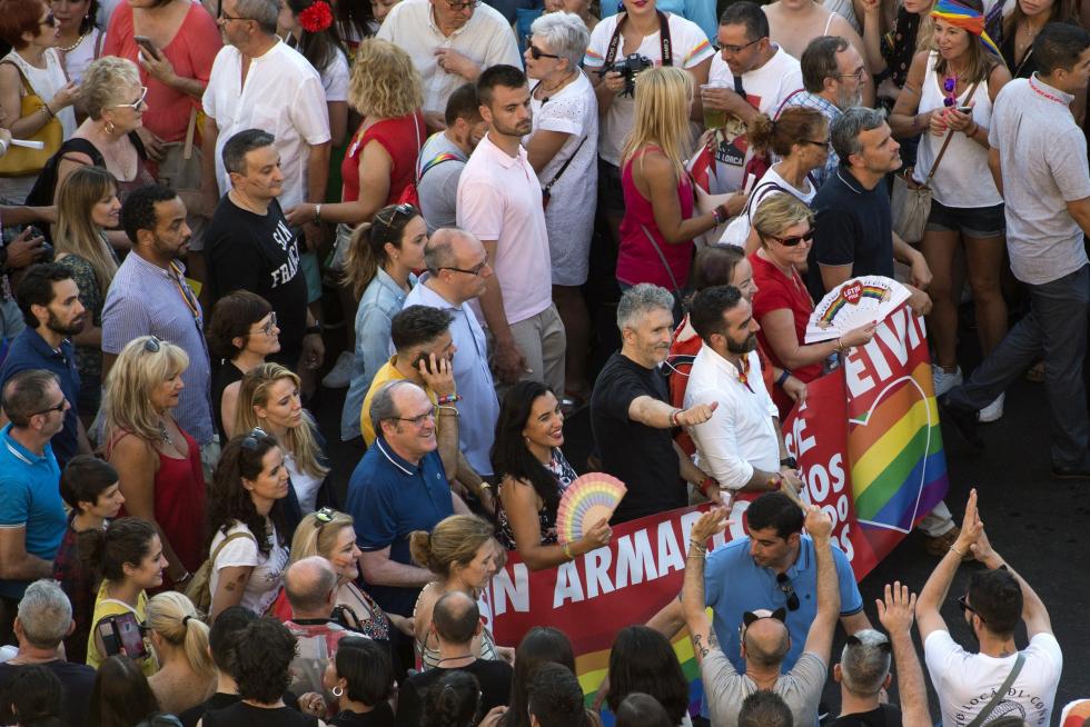 Manifestación del Orgullo 2019 en Madrid
