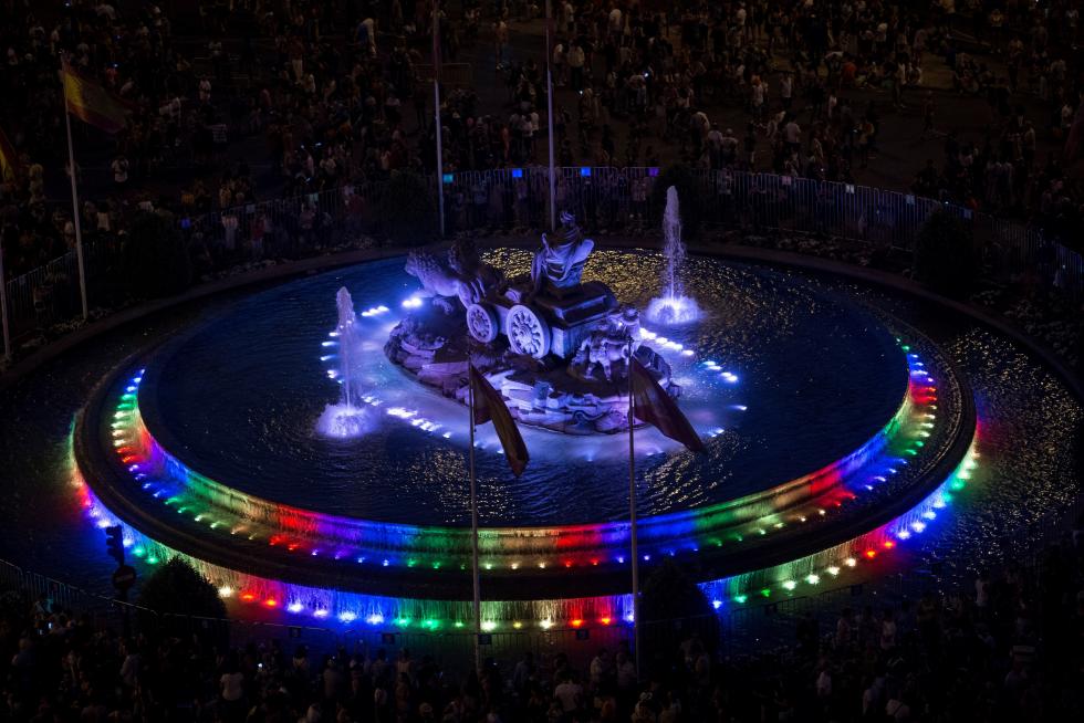 Manifestación del Orgullo 2019 en Madrid
