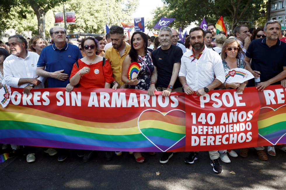 Manifestación Orgullo 2019 en Madrid