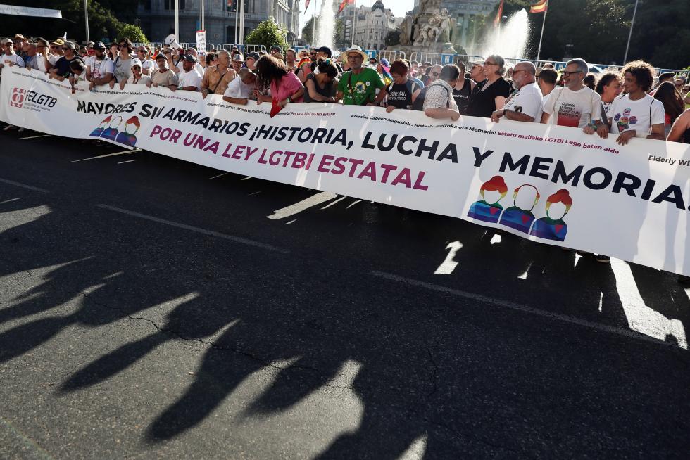 Orgullo 2019 en Madrid.