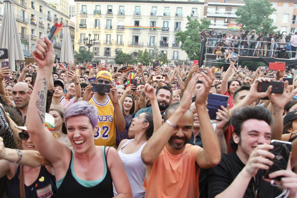 Orgullo 2019 en Madrid.