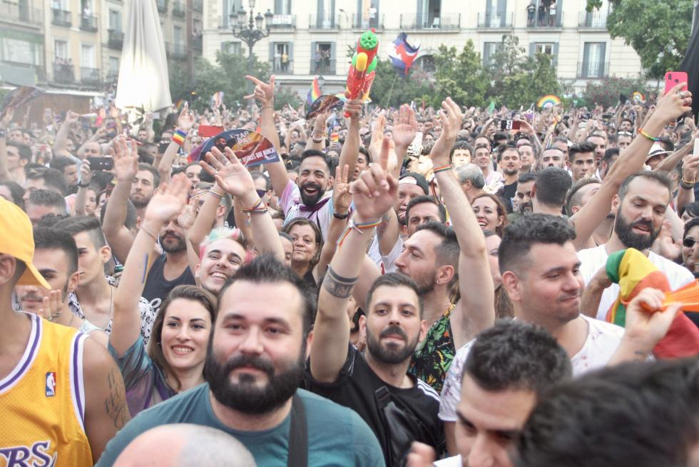 Orgullo 2019 en Madrid.