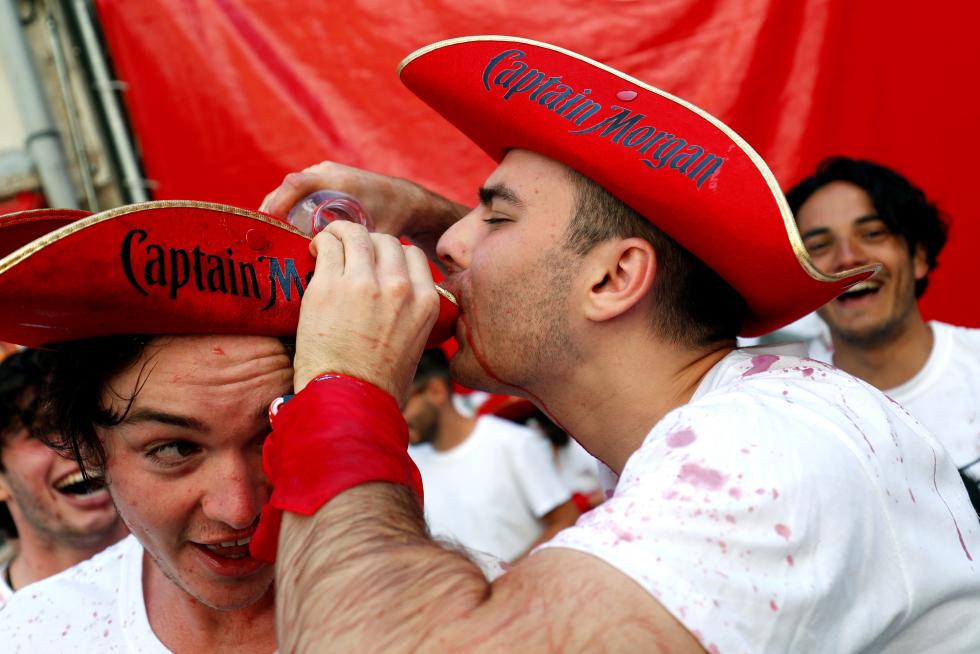 Con el chupinazo comienzan 9 días de fiesta en Pamplona