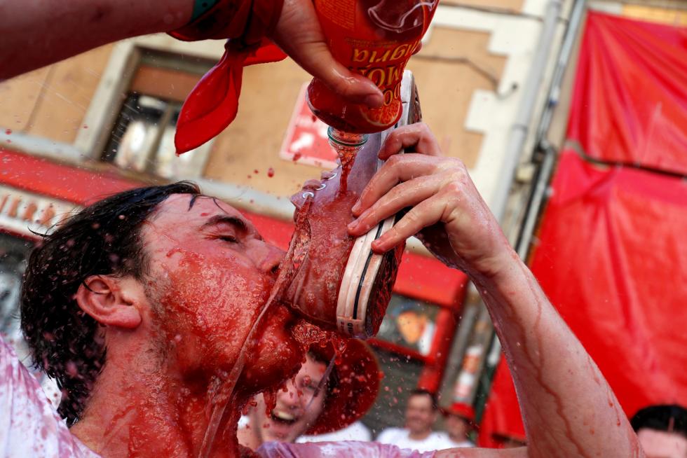 Con el chupinazo comienzan 9 días de fiesta en Pamplona