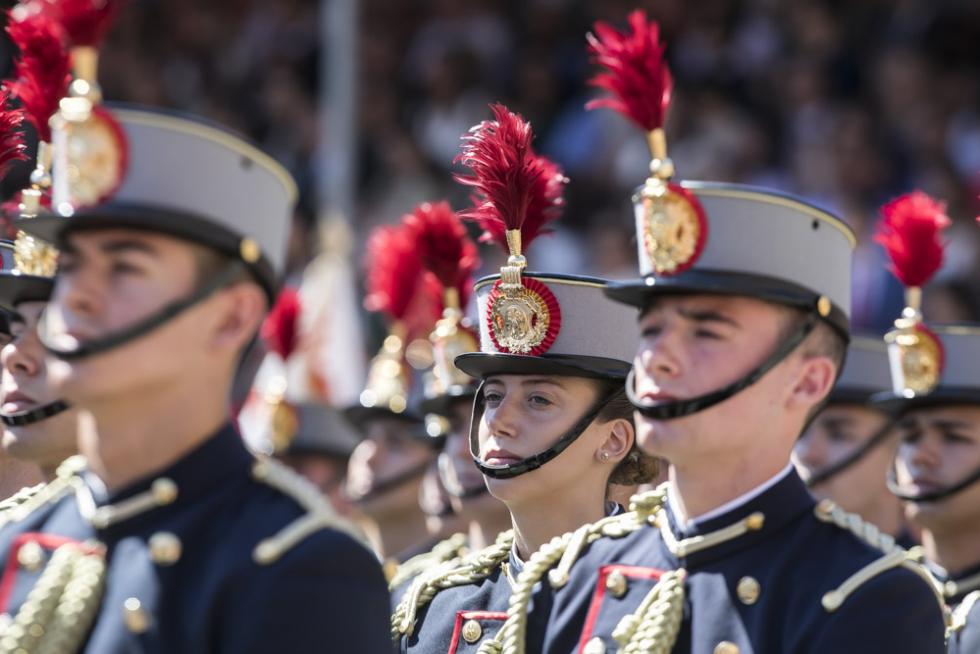 El Rey ha presidido la nueva entrega de Despachos en la AGM