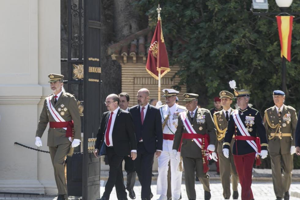 El Rey ha presidido la nueva entrega de Despachos en la AGM