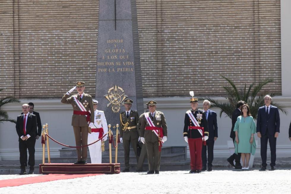 El Rey ha presidido la nueva entrega de Despachos en la AGM