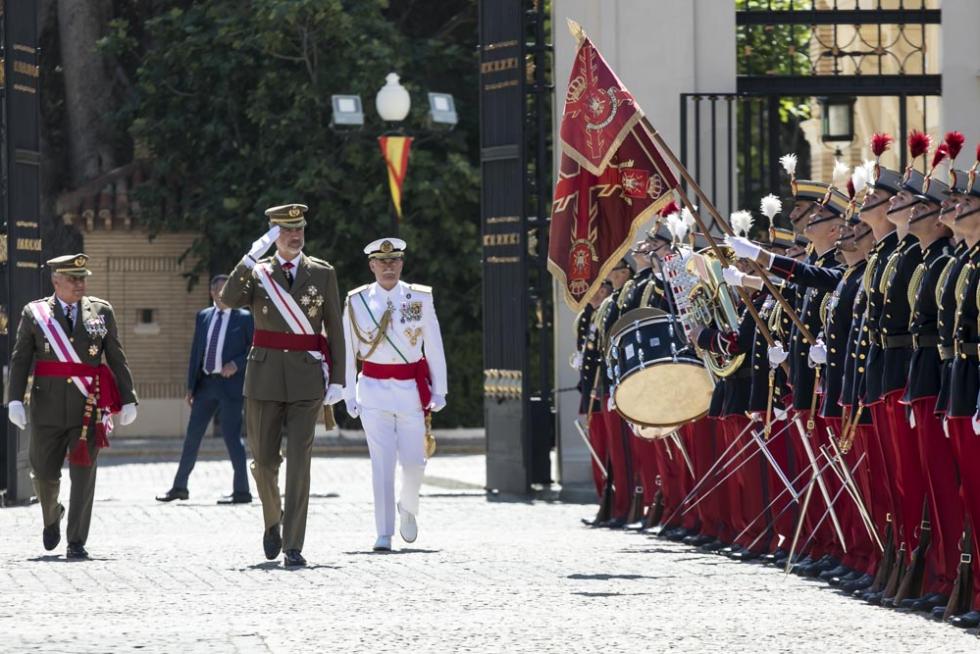 El Rey ha presidido la nueva entrega de Despachos en la AGM