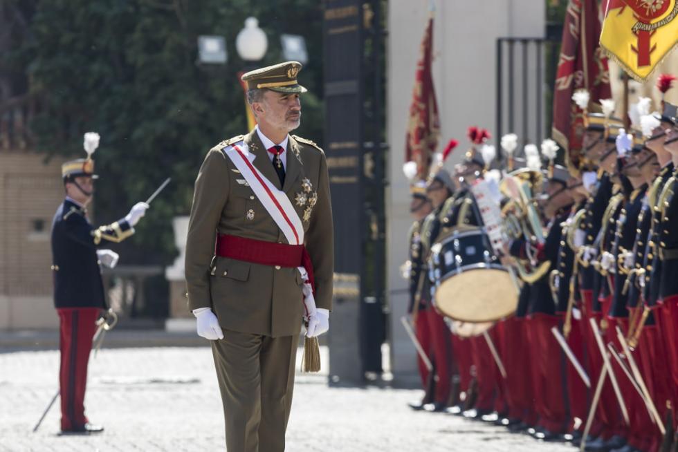 El Rey ha presidido la nueva entrega de Despachos en la AGM