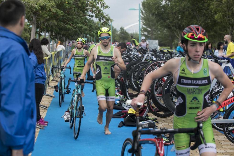 Galería de fotos del Triatlón de Zaragoza 2019