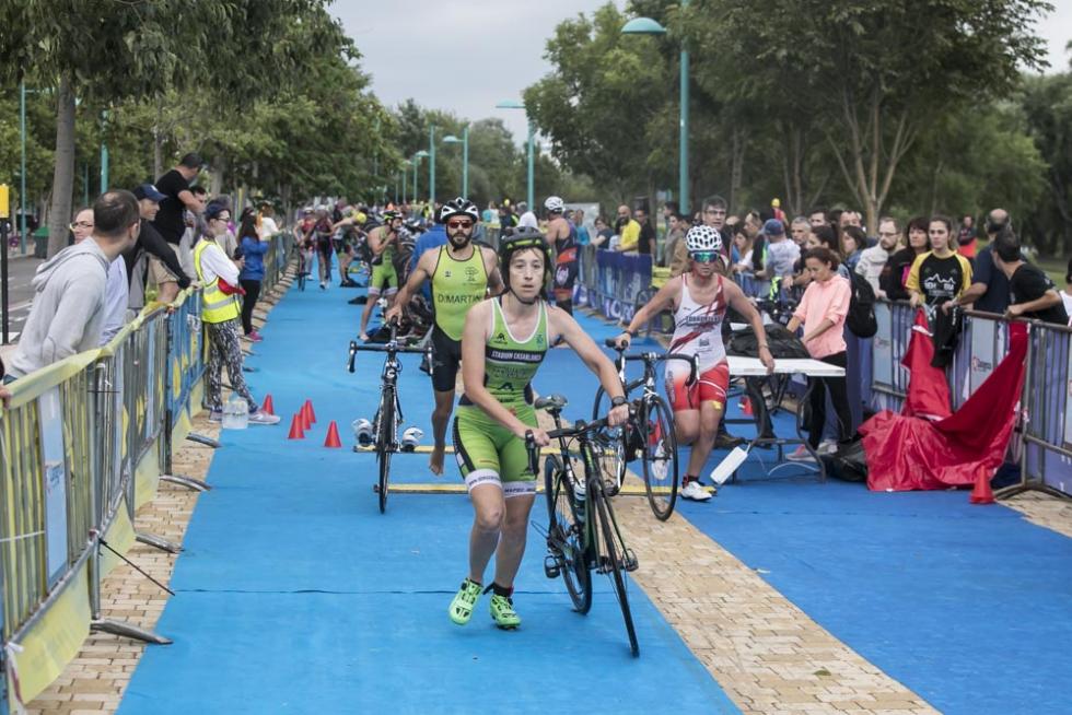 Galería de fotos del Triatlón de Zaragoza 2019