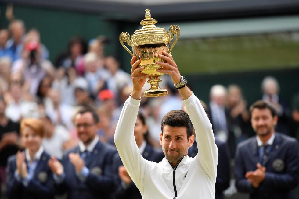 Final de Wimbledon entre Federer y Djokovic