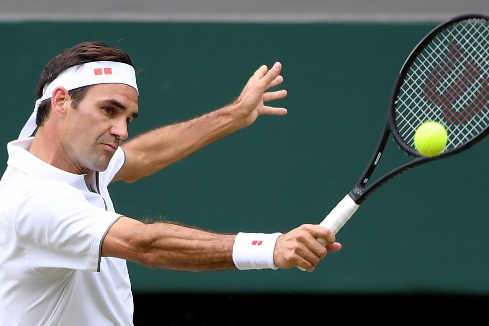 Final de Wimbledon entre Federer y Djokovic.