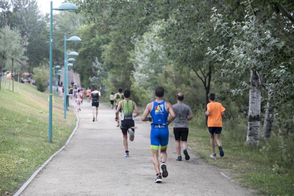 Galería de fotos del Triatlón de Zaragoza 2019